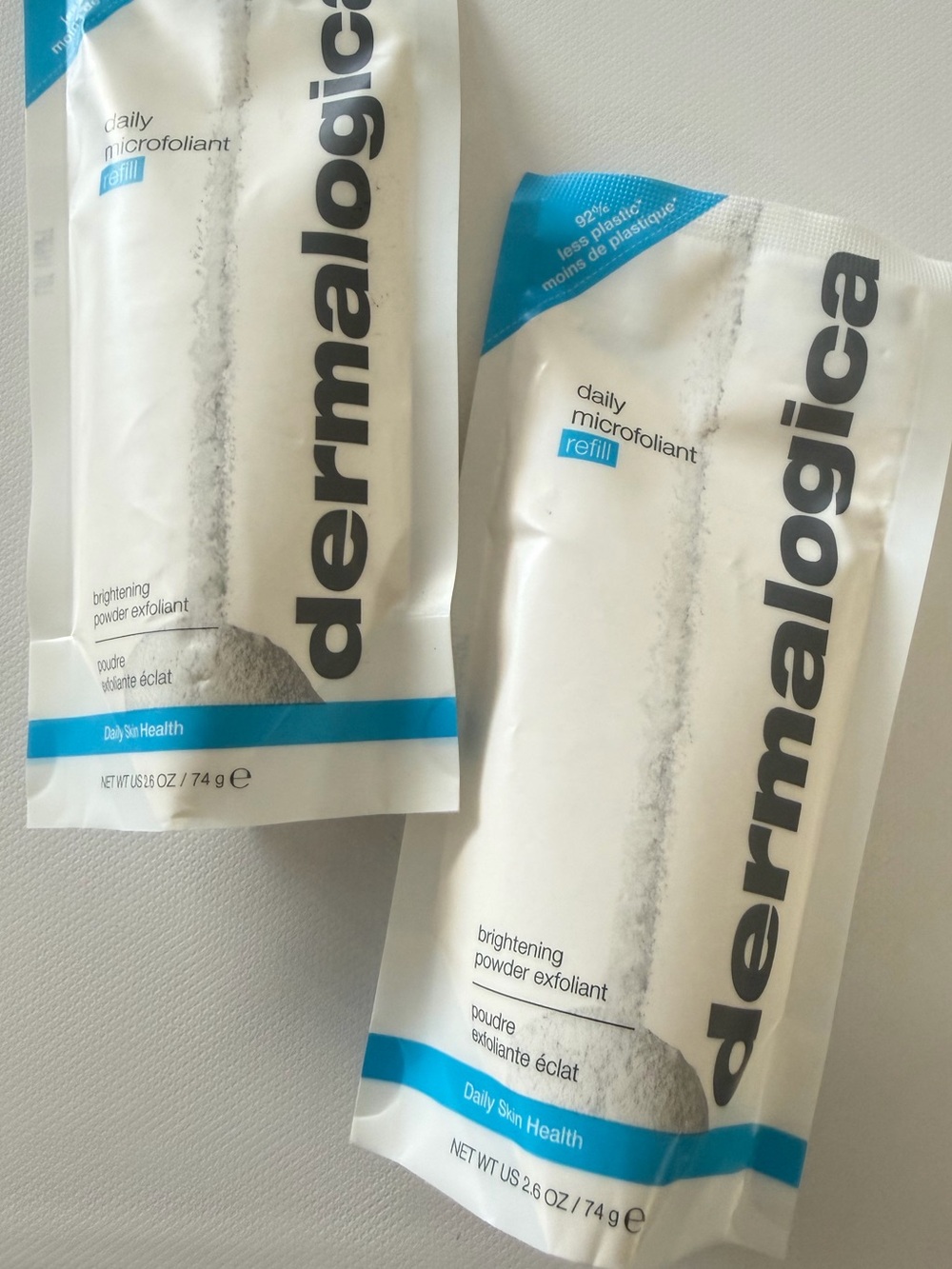 dermalogica Daily Microfoliant Refill 2.6 oz bags x 2 qty